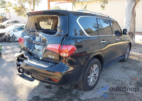 2013 Infiniti Qx56 from USA, damaged, VIN JN8AZ2NF9D9550564